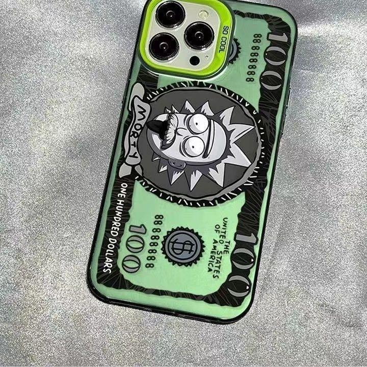 Trend Rick banknotes are suitable for Apple 16plus mobile phone case iPhone15promax anti-drop 14 hard 13 new models