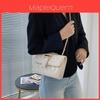 Fashionable Urban Chic Diamond Quilted Chain Shoulder Bag Stylish Small Pu Crossbody