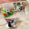 Cute The Little Mole Art Pillow Case Applicable Space For Guest Rooms Interiors Cars Office House Decoration