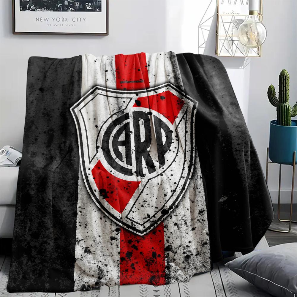 

River Plate,pattern Flannel Blanket, High quality Comfortable for All Seasons, Home Decor, Warmth and Comfort, Perfect for Gifts. 80cm x 120cm