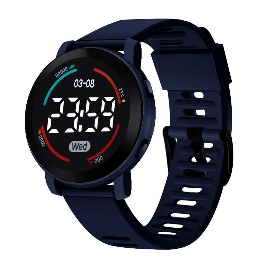 Men's Digital Watch Sports Electronic Watch With Luminous Display, Running Timer, Alarm Clock, Resistant Fitness Watch For Outdoor Activities
