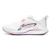 Li-Ning Comfortable Versatile Non-Slip Wear-Resistant Breathable Low-Top Casual Running Shoes Women Sneaker White Purple ARBU006-1