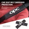 For Leather Car Seat Belt Cover Adjustable Shoulder Anti-slip Pad Protection Accessories Astra H K J G Corsa E D OPC