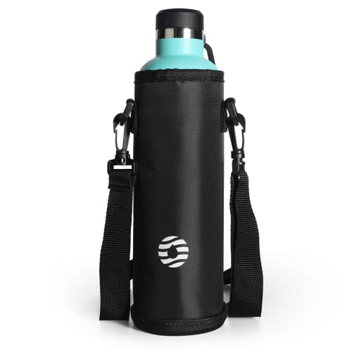 FJbottle Portable Water Bottle Cover, Fits 500-1000ml Bottles, Insulated Water Bottle Case, Bottle Bag, My Bottle Pouch, Handy Pouch, Adjustable Shoul