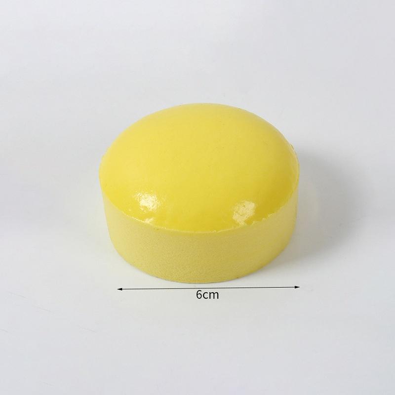 1Pcs Round Cake Toy Colorful Pudding Shaped Squeeze Stress Relief Toys Soft Slow Rising Fidget Toy For Kids Party Decor Gift