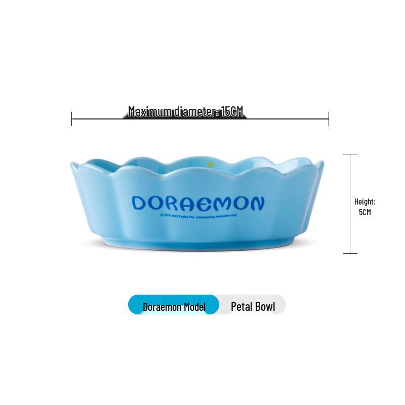 

Doraemon Cartoon Ceramic Petal Bowl