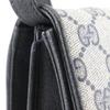 GUCCI Old Gucci Shoulder Bag 904.02.050 2-way clutch Gray / navy GG plus Women Used