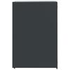 4 Ton Waste Bin Enclosure In Anthracite 276 X 79 X 117 Cm Steel