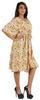 Moomaya Womens Short Kaftan Cover Up Night Dress Kaftan Gown Kimono