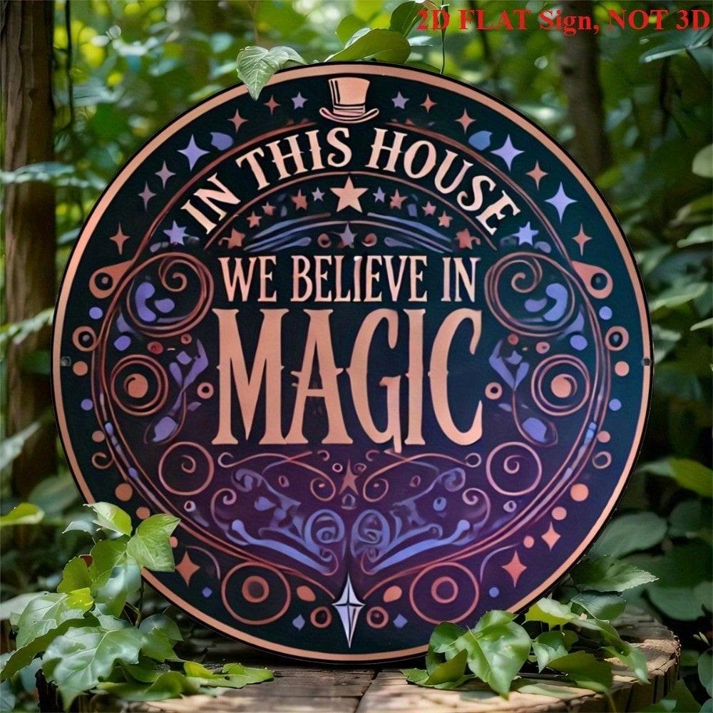 Metal Tin Sign 2D Flat Wall Art Home Decor Plaque