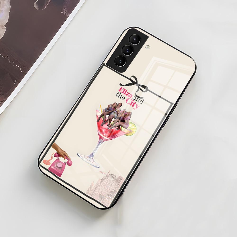 S-Sex And The City TV Phone Case For Samsung A56 A36 A26 A16 A15 A25 A35 A55 A14 A34 A24 A54 Glass Case