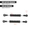   Servos Pull Rod-Steering Lever Accessory for SCX10 D90 1/10 RC Car(75-80mm )