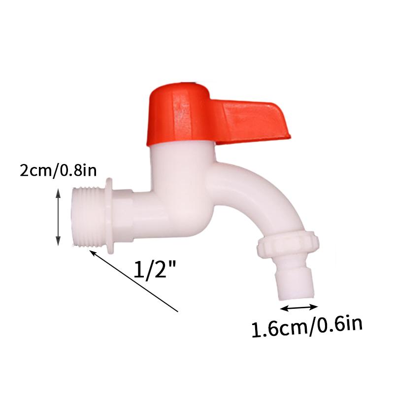 

Кран для IBC-контейнера 1/2 3/4 Пластиковый кран быстрого открывания Наружная резьба Настенный кран для стиральной машины Быстроразъемное соединение для водяного шланга
