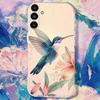 Bird Hummingbird Painting Phone Case For Samsung S30,S25,S24,S23,S21,S22,S20,S10,5G,FE,lite,PIus,Ultra Transparent Cover