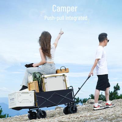 Tragbarer übergroßer Campingwagen für Kinder: Faltbarer Outdoor-Camper