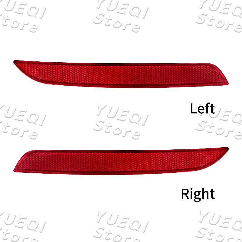 63147842955 63147842956 Reflector Bara Spate Mașină Lentilă Roșie Bandă Avertizare Pentru BMW Seria 5 F10 M5 2011-2016 Benzi Reflectorizante