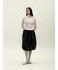 Anggae Layered Two Tone Turtleneck Pink