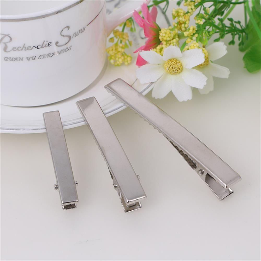 50Pcs Gift Hair accessories DIY Hairpin Crocodile Clamp Alligator Hair Clips Duckbill Clip