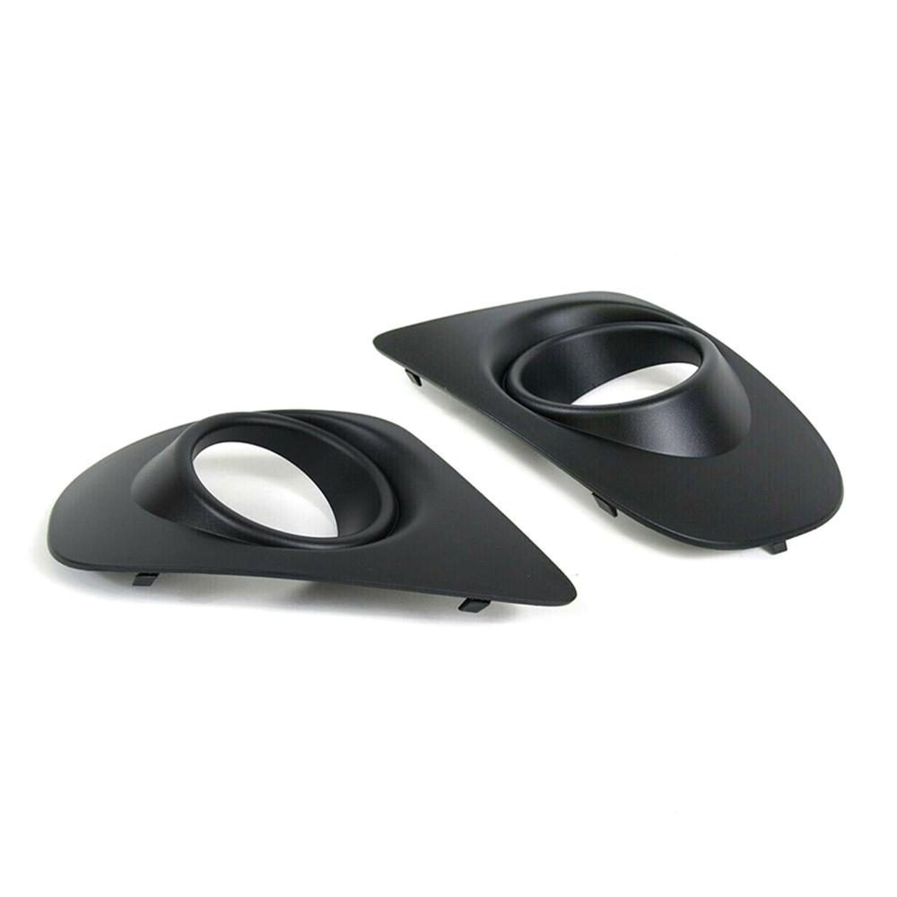 2x Front Fog Light Cover Black For 2011-2018 Dodge Journey 68088686AA 68088686AB