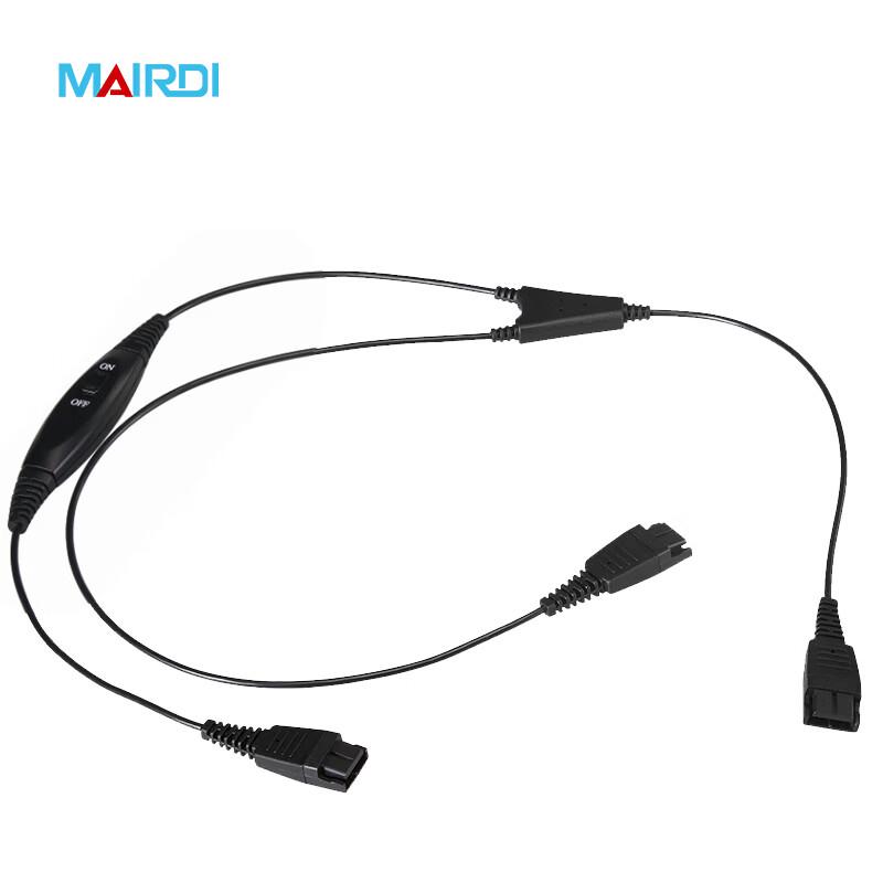 

MAIRDI Call Center Headset Y-Type Training Cable (CN version)