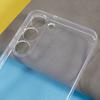 For Samsung Galaxy S23 Watermark-free Phone Case 2.0mm Thickness Anti-drop Clear TPU Cover