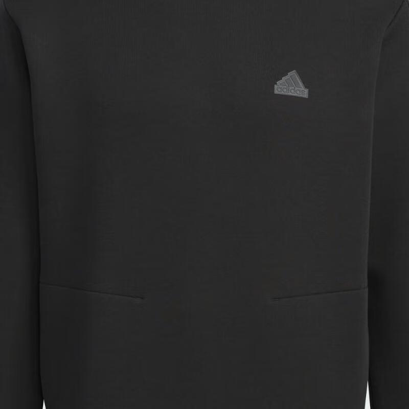 adidas Sweatshirts Unisex Black Hooded Moderate Other JE8631