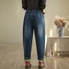 Literární výšivka Harémové džíny Jaro Volné Vše ke všemu Zeštíhlující kalhoty Mrkvové kalhoty Ženy