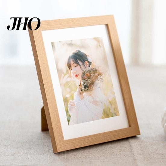 Rustic Photo Frame 6/7/8/10-Inch/A4 Vintage Wooden Clear Glass Picture Display Lightweight Home Office Bedroom Desktop Holder Decoration
