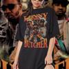 Unisex Shirt Cotton Oversize Large Size Benny The Butcher Homage Tee.