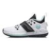 Li Ning Wade Block Textile, Synthetic Leather Cushioning Slip Resistant Abrasion Resistant Coverage Support Low Top ABPR065-1