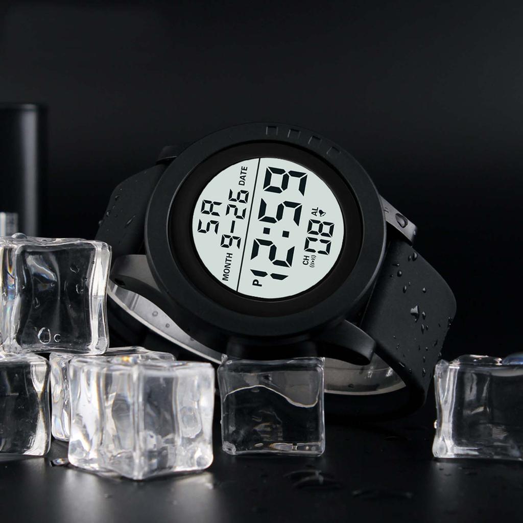 Mens LED Digital Display Watch Date Sport Women Outdoor Electronic Watch