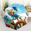 Sailing Donald Duck Automatic Opening and Closing Umbrella - Suitable for Various Occasions, Outdoor Activities, Lightweight and Durable Aut