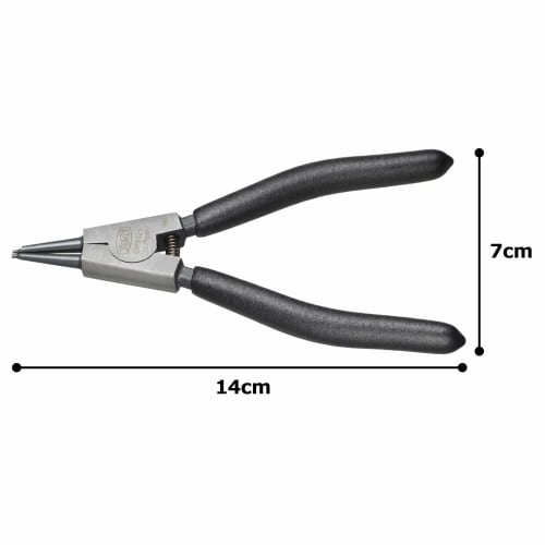 TONE Snap Ring Pliers (Straight Type/For Shaft) SRPS-125 10~25mm