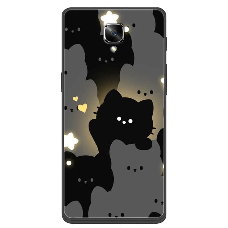 For OnePlus 3 Case Wolf Cat Lion Soft Cover Matte For OnePlus 3T A3010 / One Plus 3 A3000 A0003 OnePlus3T A3010 Phone Case Funda
