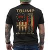 Trump For Nobel Peace Prize American Flag Vintage Unisex T-Shirt ON BACK
