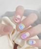 SHAKTISM Kawaii Girls Press On Nail Set Cute Sanrio Kuromi Kids Press-On Nails Cinnamoroll DIY-Nail Art Pre-glue Girls Kawaii Press On Nails - 30Pcs