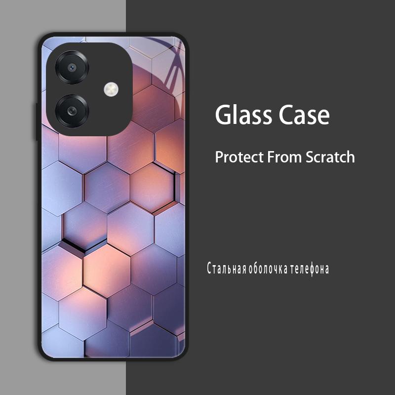 Pro OPPO A60 5G Pouzdro Kryt Tvrzené Sklo Pouzdro Pevné Coque Nárazník Pro Oppo A3 Pro A3X A40 A80 4G 5G Reno 13 Pro Ochranné Pouzdro