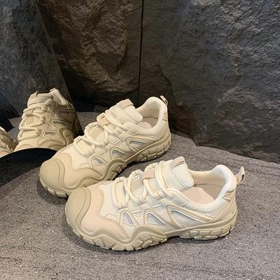 Ugly and Cute Big Head Dopamine Colorblock Daddy Shoes Women's Summer New Mesh Breathable Lightweight Casual Sneaker