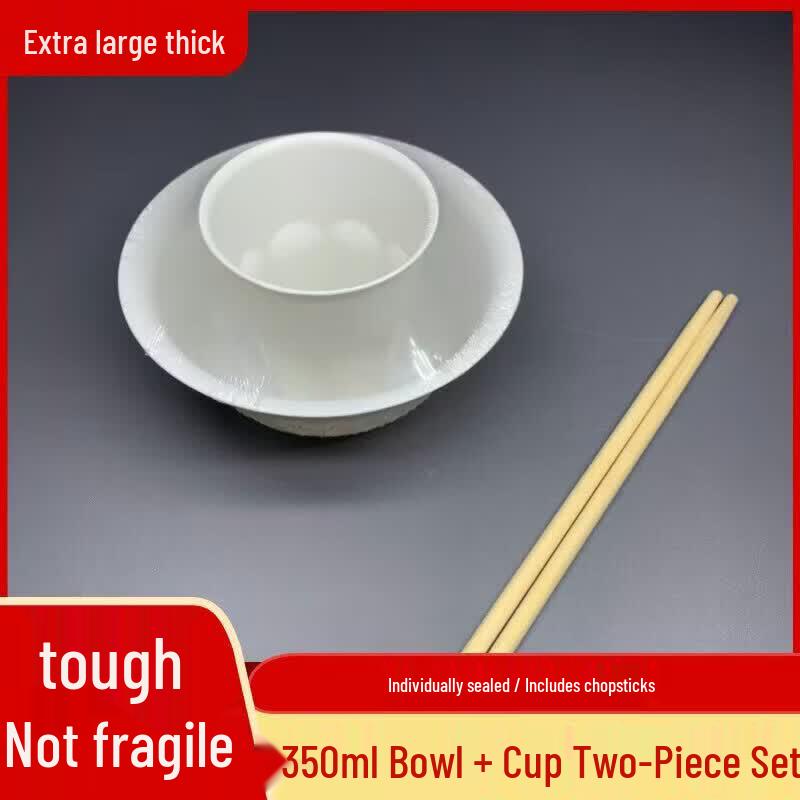Biodegradable Rice Husk Disposable Tableware Set