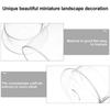 Fresh-keeping Micro Landscape Bottle Dust-proof Transparent Glass Cover  Bedroom