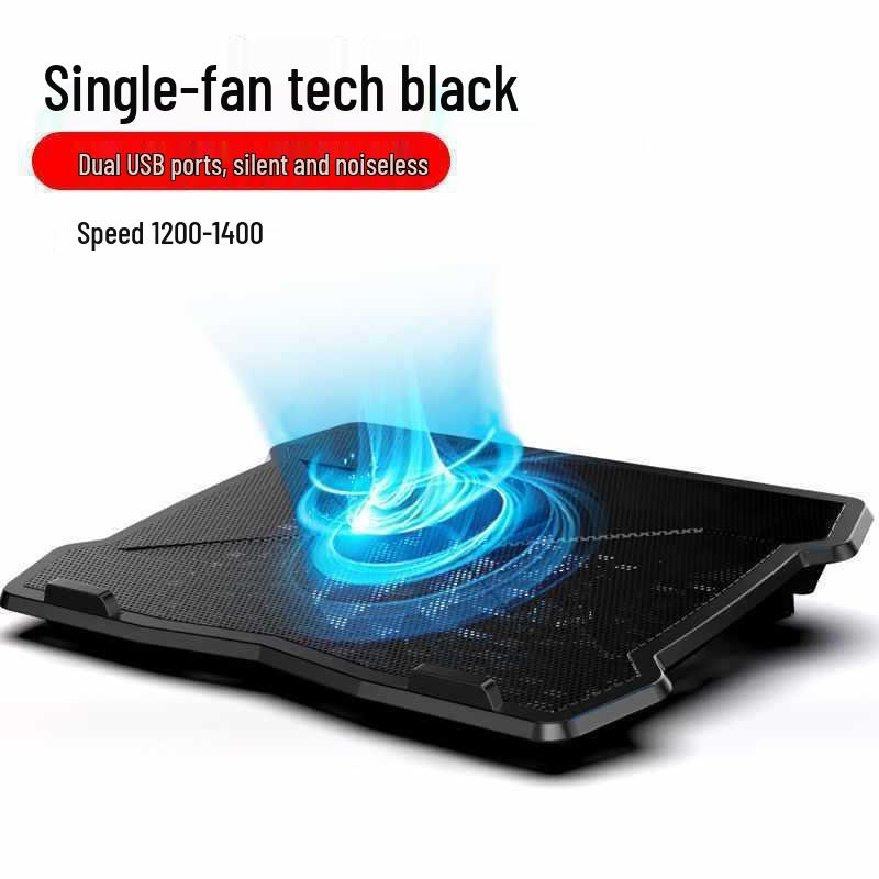 Gaming Laptop Cooling Stand with Silent Exhaust Fan