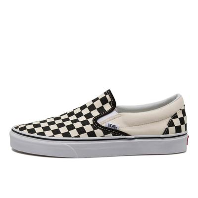 Slip On Black White Check Vn000eyebww