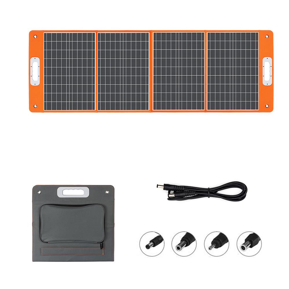 Flashfish A501 540Wh 500W Przenośna stacja zasilania + TSP 18V 100W Składany panel słoneczny Zestaw energii awaryjnej