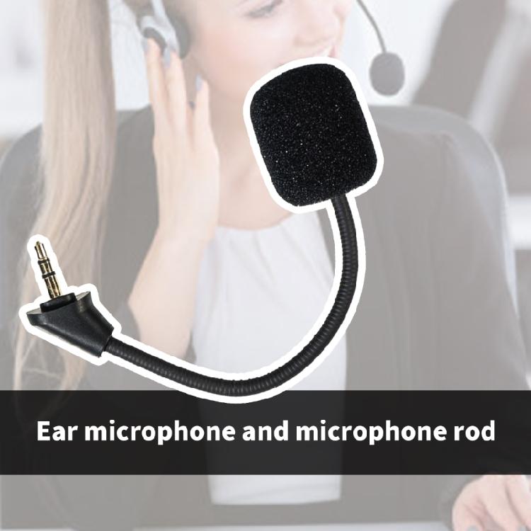 Flexible Microphone for Auditory Technica ATH-GL3 and GDL3 Headsets Headphone Mic 3.5mm Plug 15cm