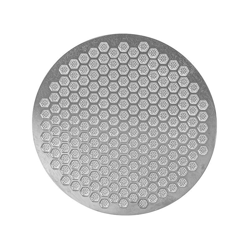 Coffee Machine Brewing Head Extraction Handle Portafilter Water Barrier Net and Etched Filter Sheet