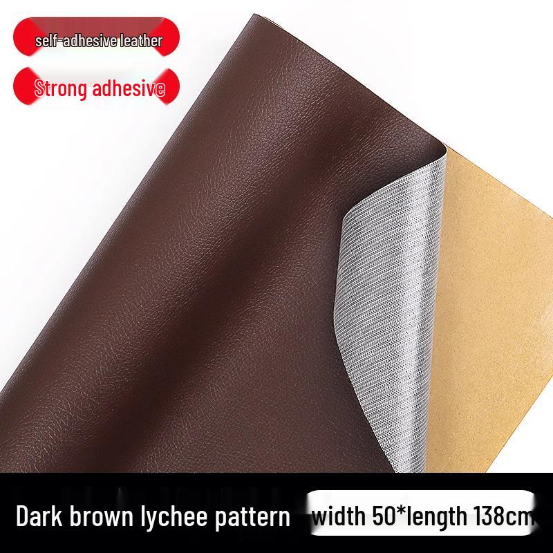 Echtes Leder Selbstklebender Reparaturflicken für Sofa und Sitzkissen, Wasserdicht