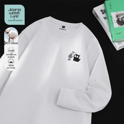 JEANSWEST LIFE Men's Casual Long Sleeve T-Shirt