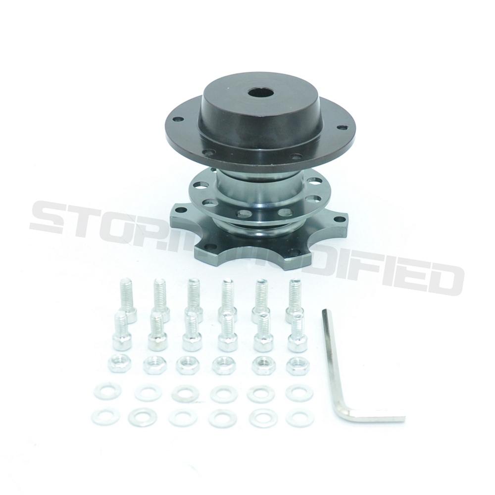 SuTong 2018 New Golden Steering Wheel Snap Off Quick Release Hub Adapter Boss Kit Universal