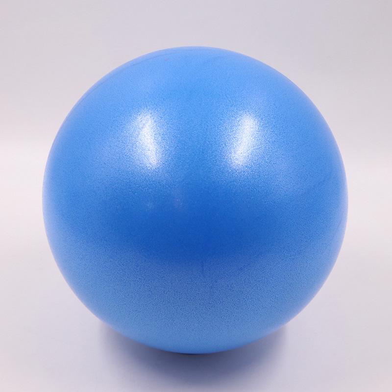 

25cm Explosion-Proof Pilates & Yoga Balance Ball - Wheat Straw, Mini Exercise Ball for Women синий
