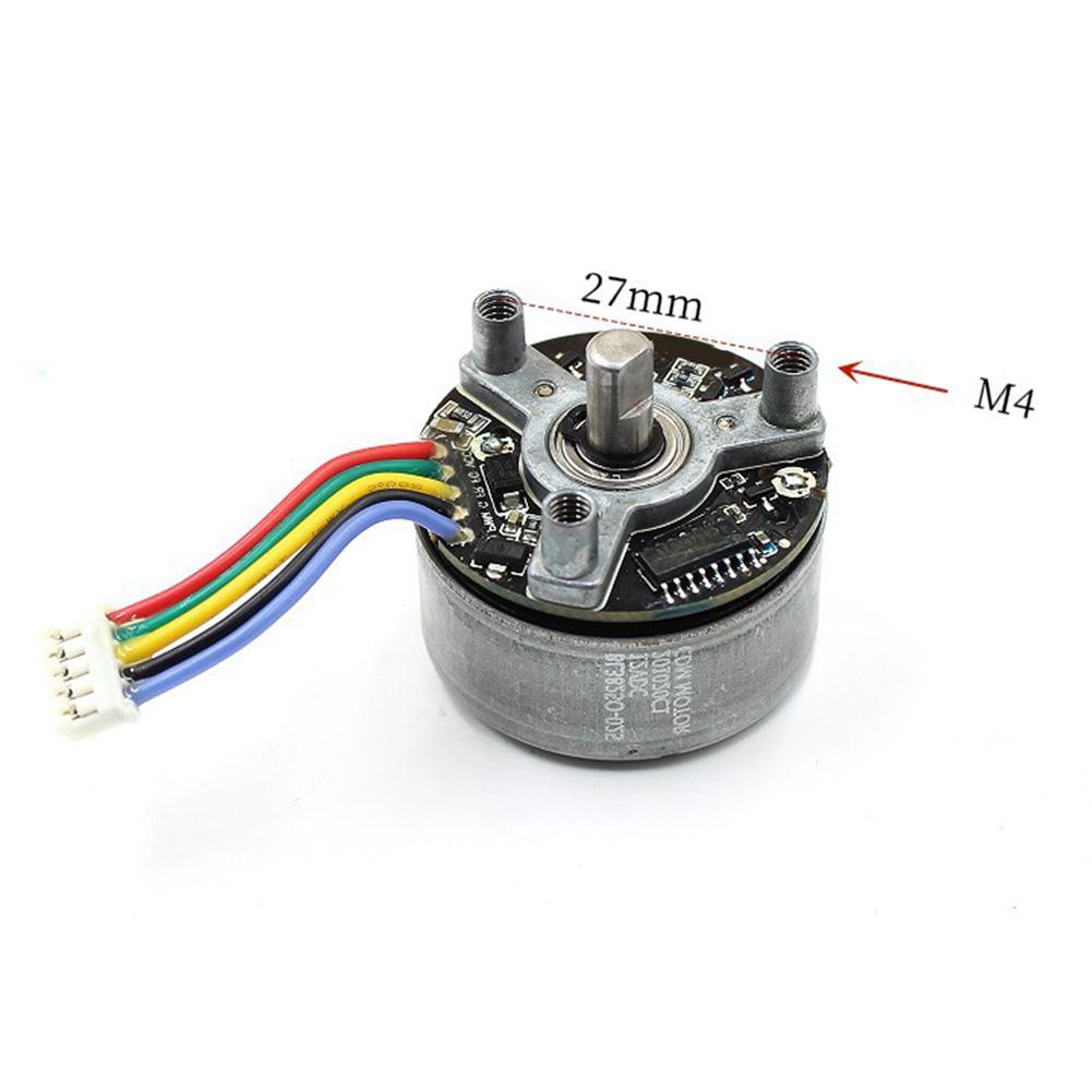 38mm External Rotor Brushless DC Motor With Controller 7.4V 3700RPM High Torque For PWM Speed Regulation